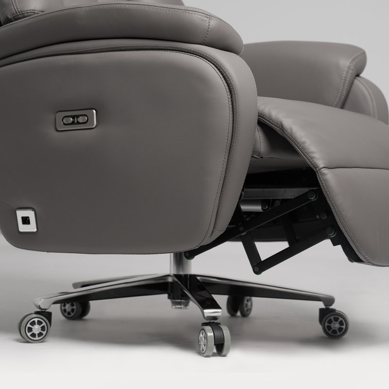 Fauteuil de bureau inclinable électrique Kinnls Coast, Gris