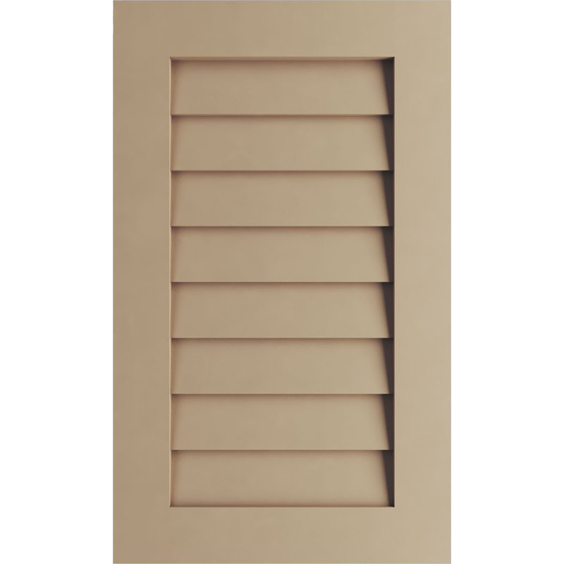 Évent rectangulaire en faux bois Timberthane, Rustique lisse, H 24 po x l 32 po x L 1 po