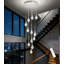 12 Lights Glam Chandelier Led Dimmable Pendant Light-2001138152