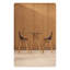 Tabouret de bar Faz Wood - ensemble de 4 - base / injection-64446594