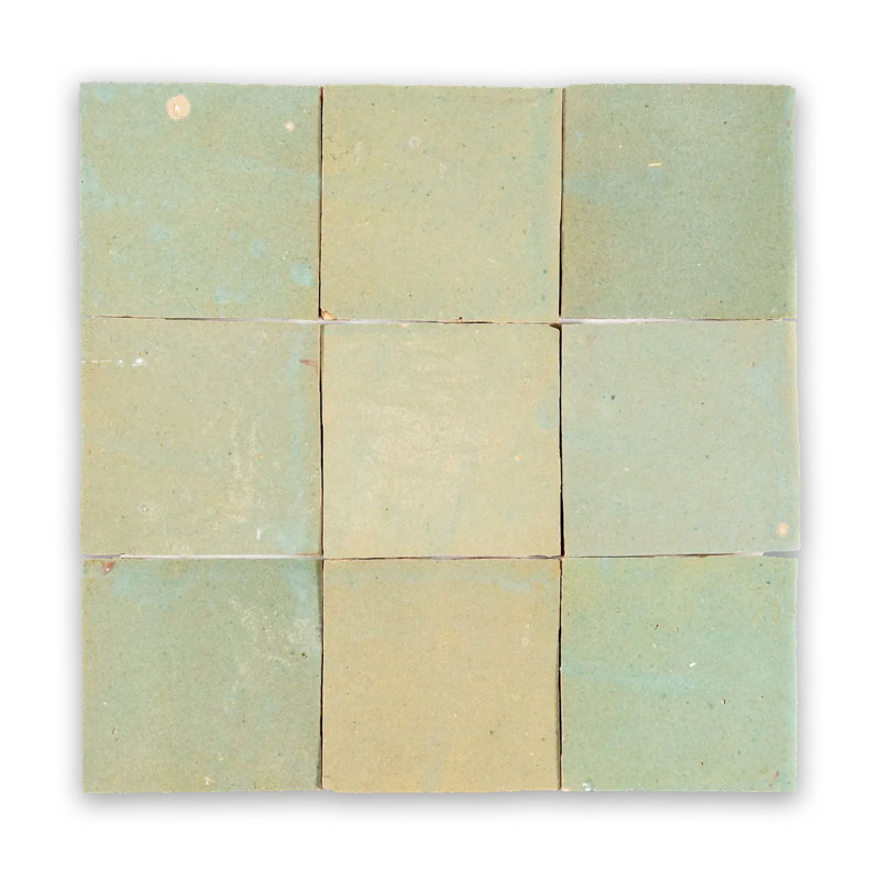 Carreau de céramique Oliva Zellige, Vert