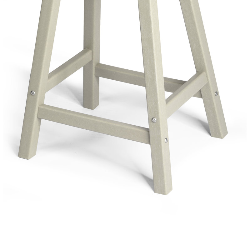 Laguna Outdoor 24'' Counter Stool, Gray, Gray