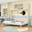 Grand lit escamotable avec armoires de rangement, noir-534152783-534152781