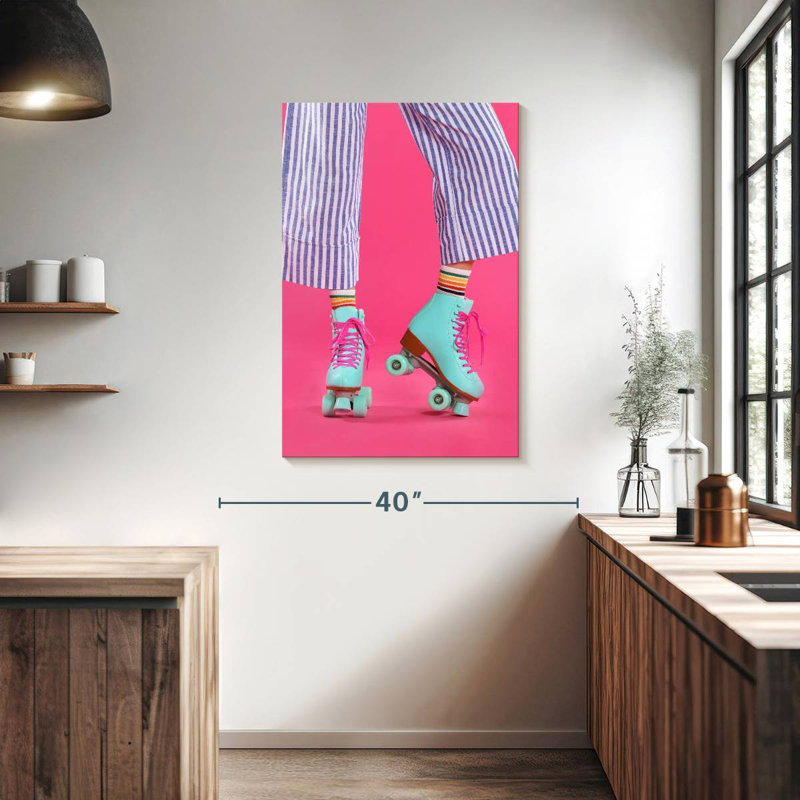 Senne Roller Skater Pose, 39" H x 26" W