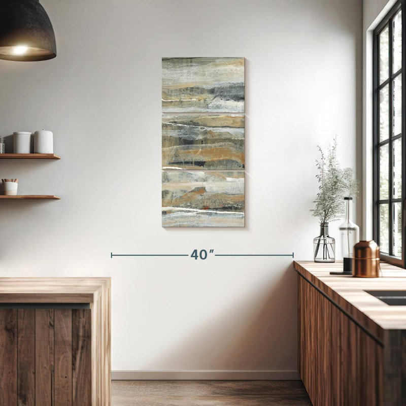 Spring Stream I, 38" H x 18" W