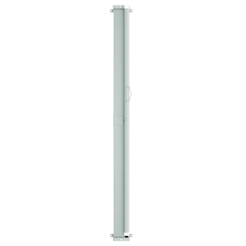 vidaXL Retractable Side Awning Taupe 118.11 x 39.37 in Polyester, 39.37" x 118.11", Taupe