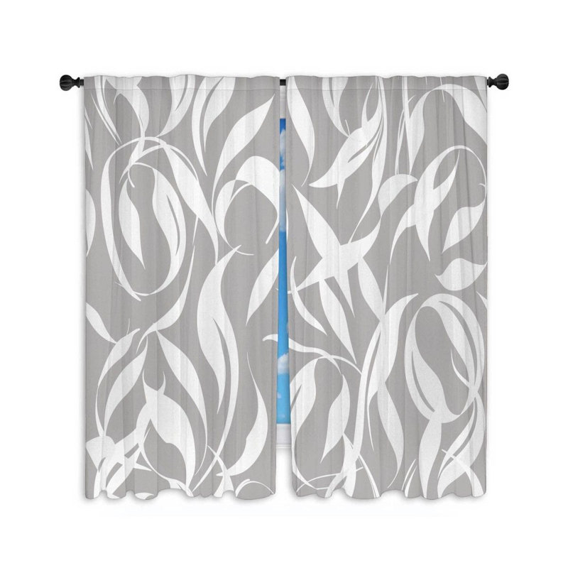 Quintonia Room Darkening Curtain Pair, 20" W x 84" L