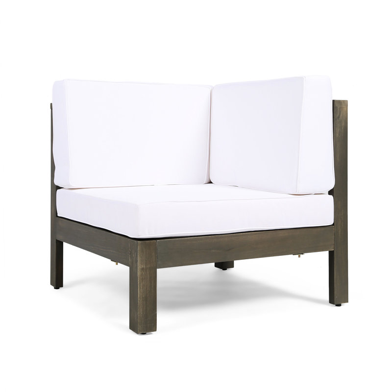 White Wood Arm Chair, 31.05 In. Depth X Width 26.5 Height, 39.62 Lb Armchair, Deep Wide High, Weight