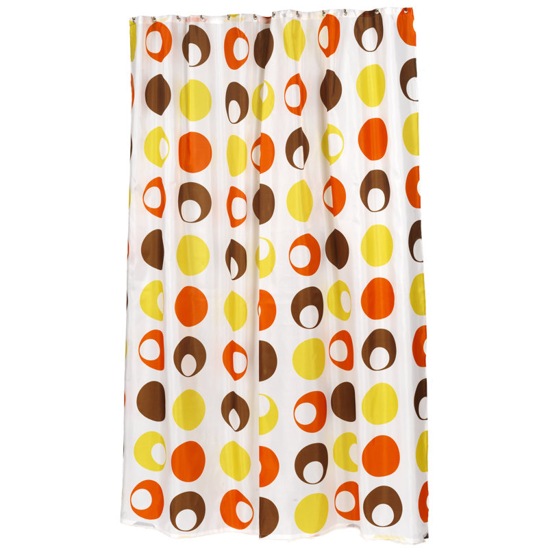Madeline Geometric Shower Curtain, 70" H x 72" W