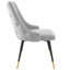 Chaise parsons capitonnée en velours-161837781