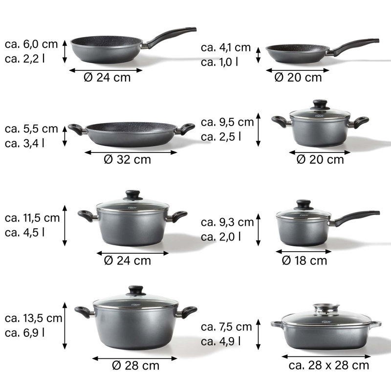 8 - Piece Cookware Set