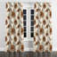Rideaux rustiques en velours rustique avec œillets - 1 panneau Rustic Lodge-1103438378-1103438376