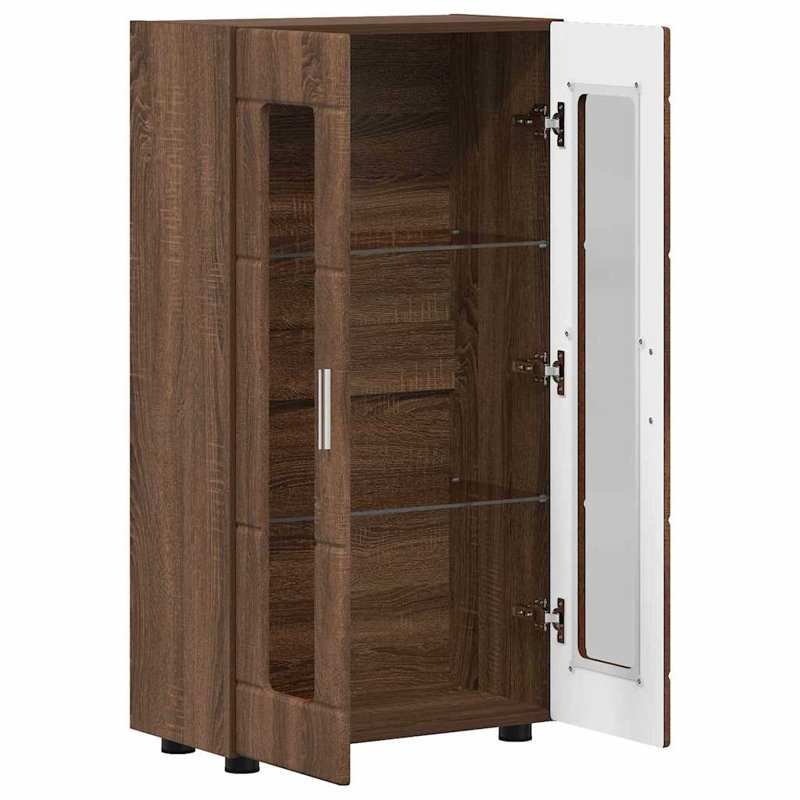 Sideboard Accent Chest, Brown Oak