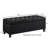 Meshell Linen Blend Upholstered Storage Bench-1321567798
