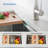 KIBI 33'' W Single Bowl Stainless Steel Undermount Kitchen Sink