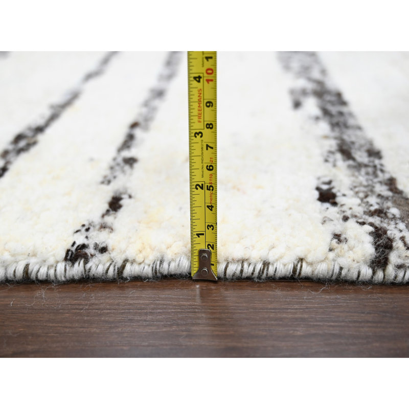 Viron One-of-a-Kind Rectangle 12'2" X 14'9" New Age Area Rug in