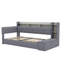 Lit de jour simple rembourré avec repose-pieds et tablettes de rangement, avec couchette-1350565996-1350565997