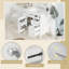 Meuble-lavabo 30 po avec lavabo supérieur, meuble-lavabo moderne avec 2 tiroirs et un tiroir basculant, meuble-lavabo simple-370704598
