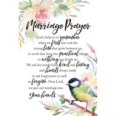 " Marriage Prayer "