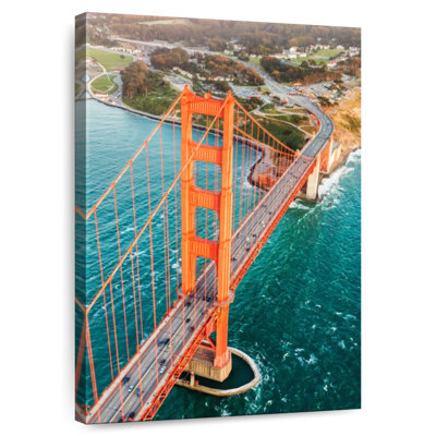 Aime le célèbre pont Golden Gate