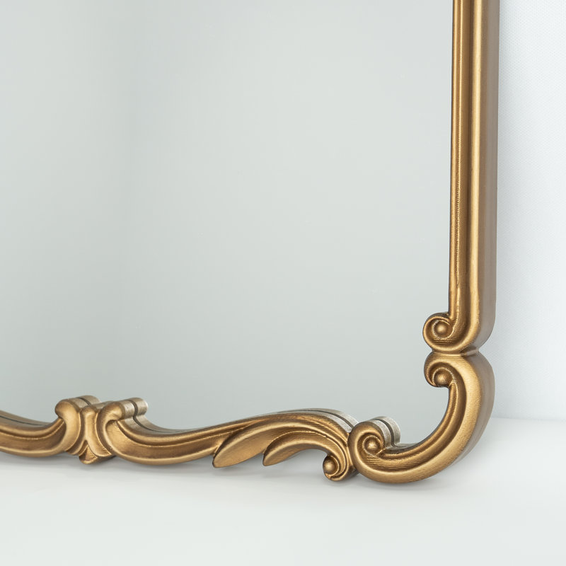 Ahnaish Ornate Shatterproof Arch Wall Mirror, 30" x 22"