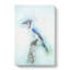 Blue Jay Bird In Abstract - Wrapped Canvas Painting-55362227