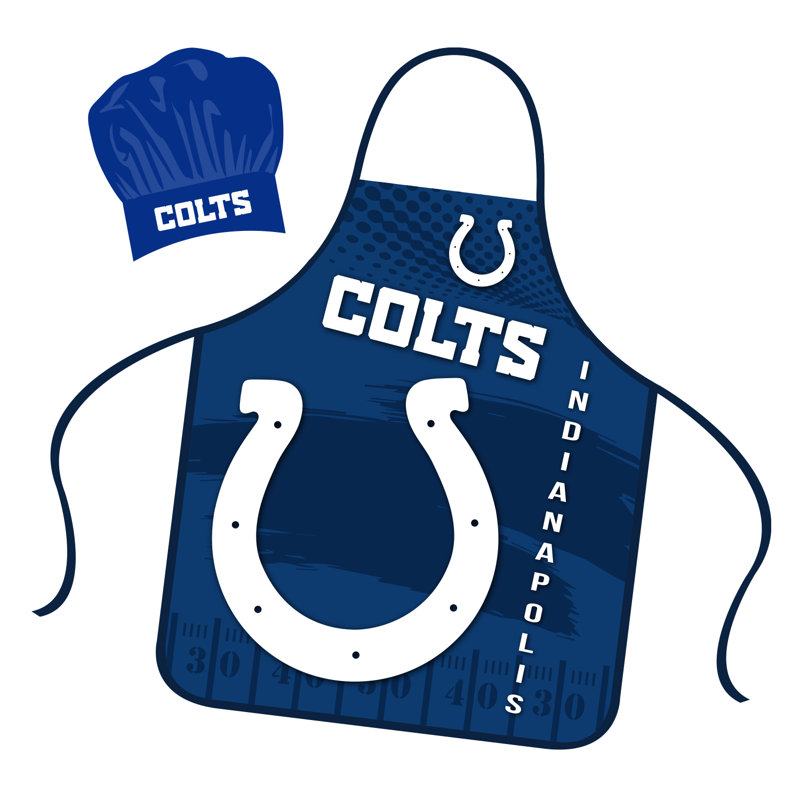 Ensemble de tablier et chef NFL - Colts d'Indianapolis