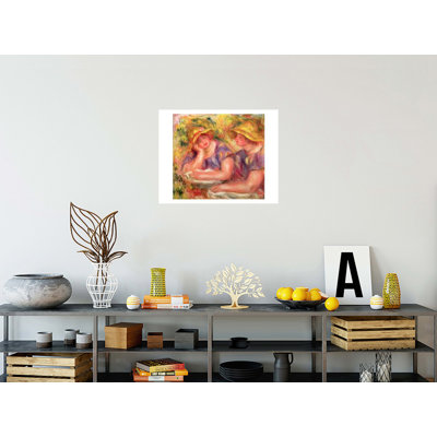 Deux femmes par Pierre-Auguste Renoir - Impression Giclée