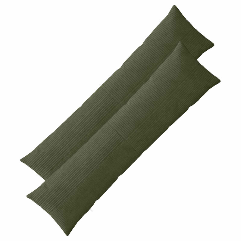 Navy Blue Cushion Cover, Rectangle 50cm H x 80cm W, Green