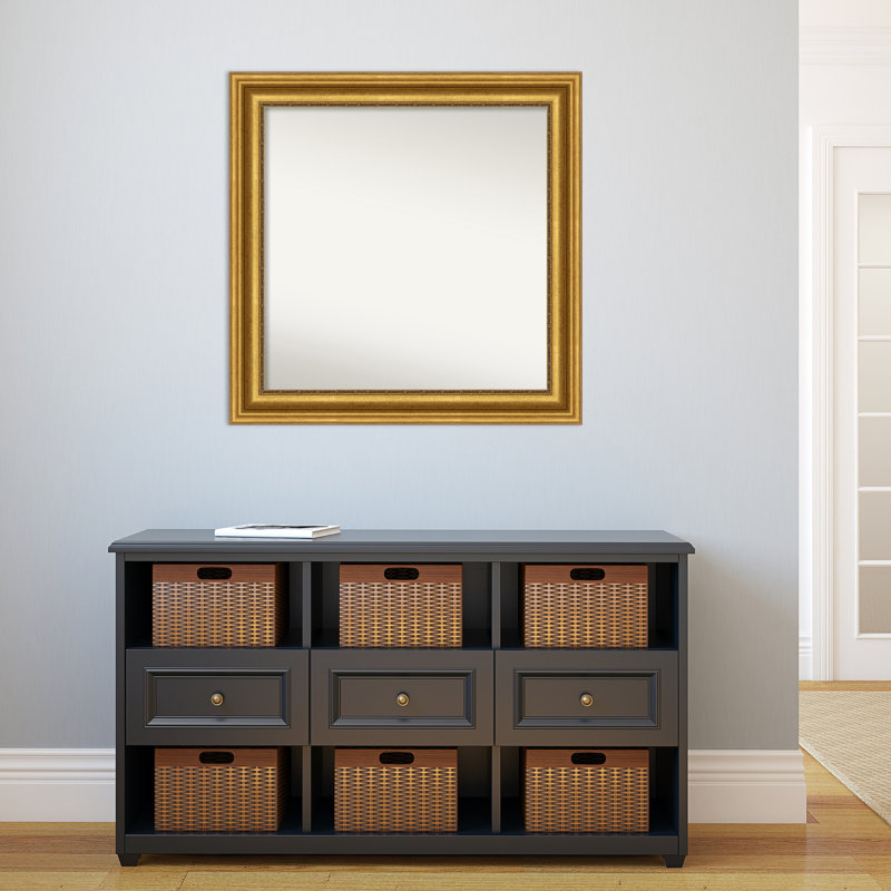 Miroir d'appoint mural Francel, H 32 po x l 32 po