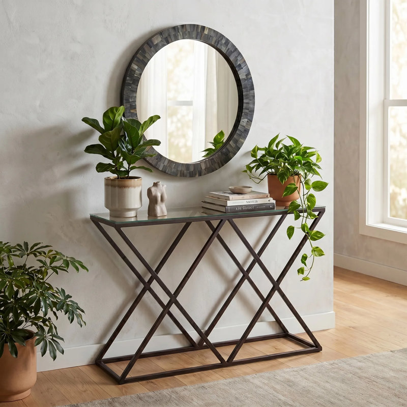 Joss Iron Console Table