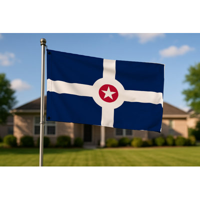 Drapeau de la ville d'Indianapolis — Drapeau