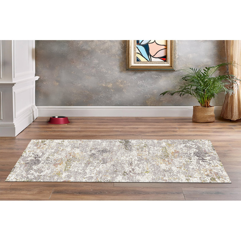 Tapis gris Maurin, Rectangle 6 pi 7 po x 9 pi 6 po