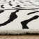 Alaisdair Tiger Animal Print Black/White Rug