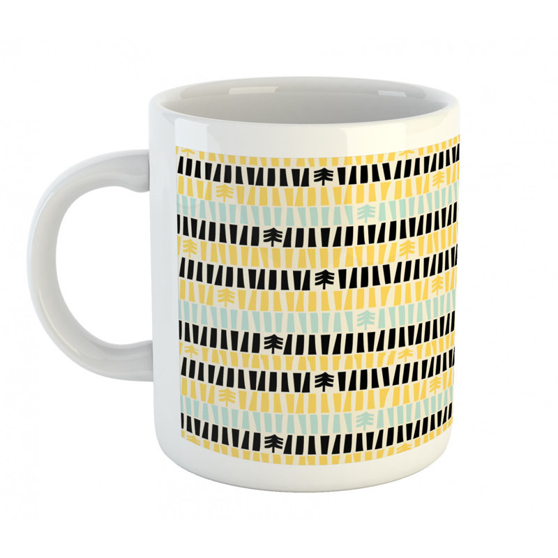 Grande tasse à café mid-century