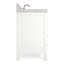 Ariel Cambridge 36 In. Right Offset Vanity With 2 In. Carrara Marble Countertop-105903767