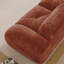 Canapé en forme de U sans os, conception capitonnée, fond en éponge haute densité 32D, conception antidérapante, aucun assemblage requis, combinaison libre, repose-pieds mobiles pour le salon, cinéma maison, brun rouge-1902416233