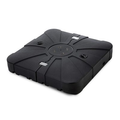 28.6 Lb. Plastic Free Standing Umbrella Base with Wheels