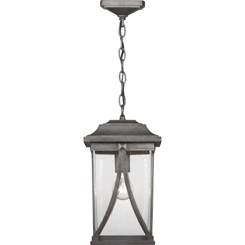 Seagraves Outdoor Hanging Lantern, Graphite