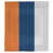 Orange / gris / bleu marine