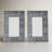 Barnesville Black Marble Picture Frame Med-22613640