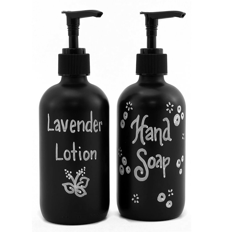 Idalium Soap / Lotion Dispenser, Black