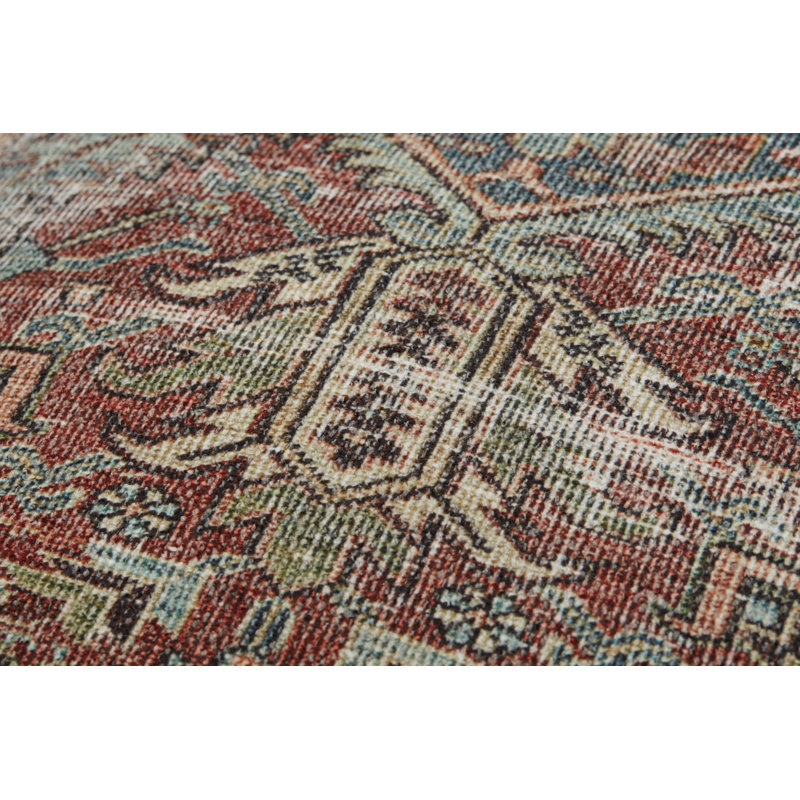 Redwood 18" x 18" Rust Multicolor Polyester Pillow Set