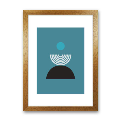Mita Teal Fountain N8 by Pixy Paper - Print