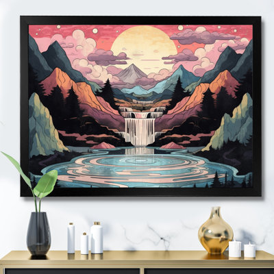" Fiery Mountain Skies II "