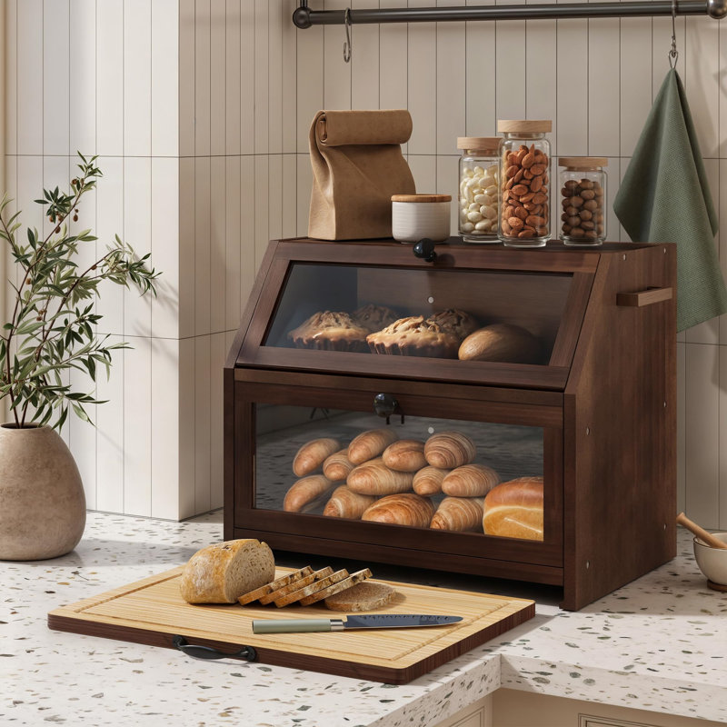 Wood Food Storage Container
