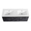 Meuble-lavabo mural flottant de 48 po Macle