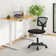 Office Set: Mesh Office Chair And Electric Standing Desk