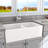 Marisol 33.25'' L Double Bowl Fireclay Kitchen Sink-36432198