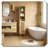 Freestanding Bathroom Cabinet Rattan Doors Anti Tipping Design-1681777407